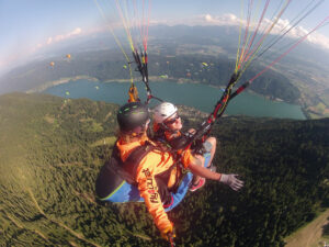 Paragliding tandem flight - fly4you