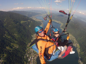 Paragliding tandem flights in Carinthia - fly4you