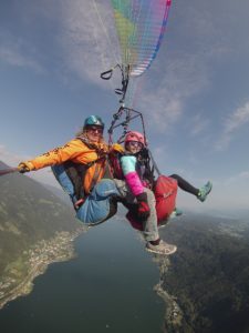 Tandem paragliding flight - fly4you
